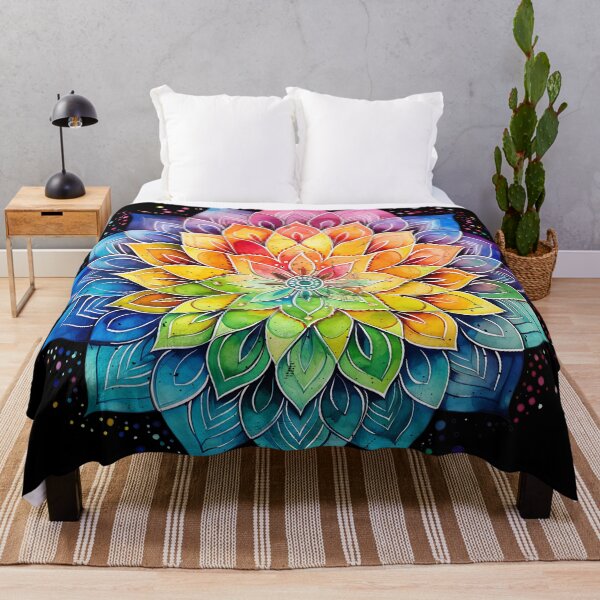 Item preview, Lotus Mandala Rainbow designed and sold by ElLocoMus.