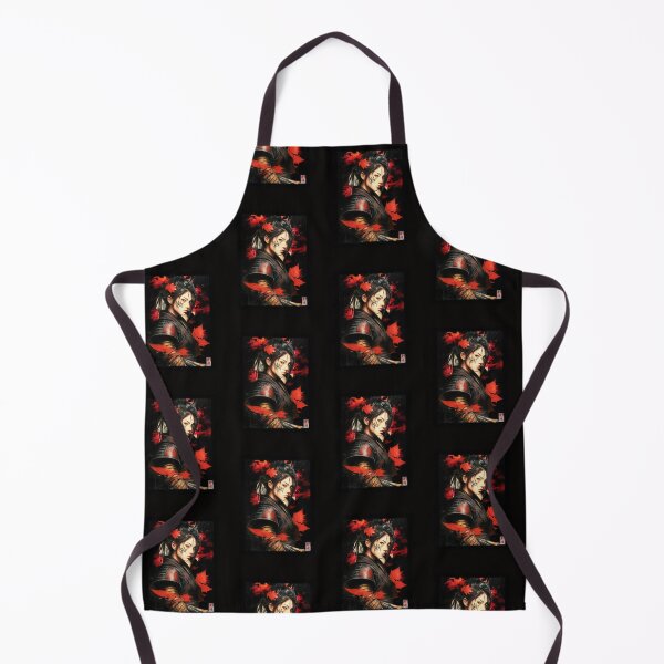 Item preview, a samurai girl reflecting on what dress to wear for the fight designed and sold by creativaweb.