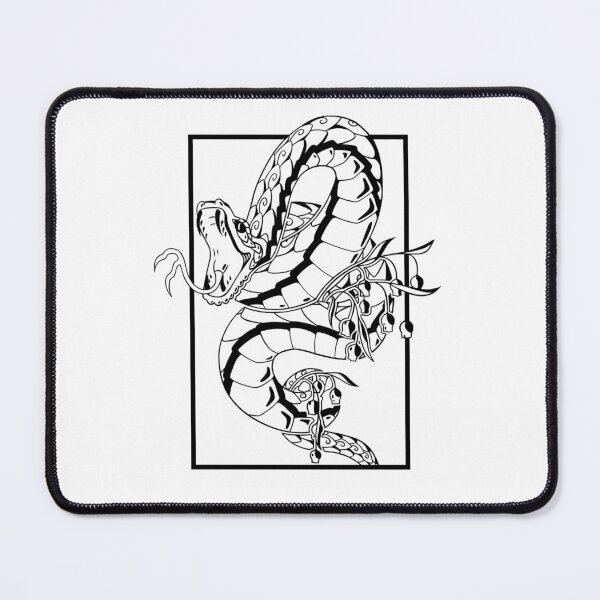 Item preview, Anaconda Illustration (black) designed and sold by Hachikai.
