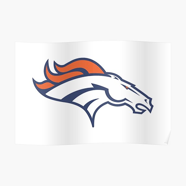 'Denver Broncos - Retro Logo 14' Posters