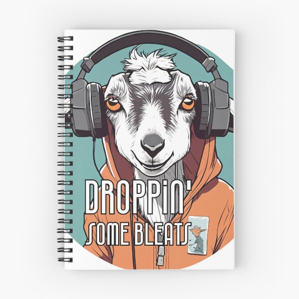 Item preview, Droppin' Some Bleats - Tego the GOAT designed and sold by ILikeToasters.