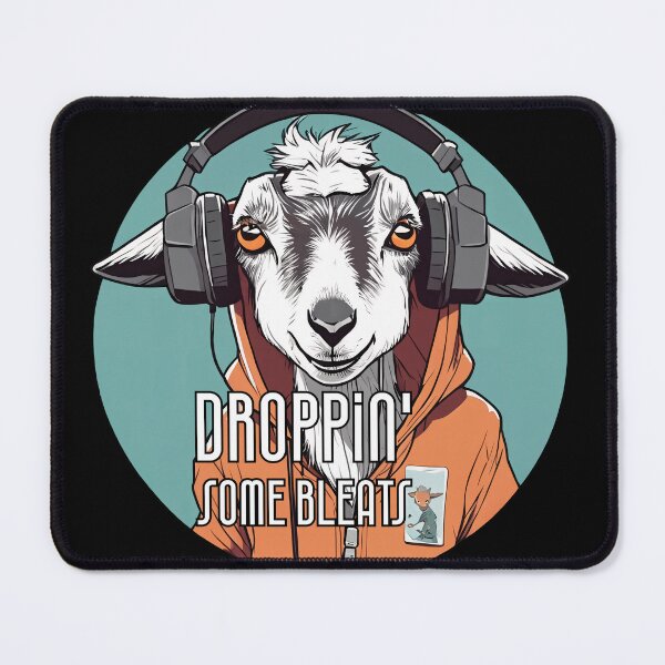 Item preview, Droppin' Some Bleats - Tego the GOAT designed and sold by ILikeToasters.