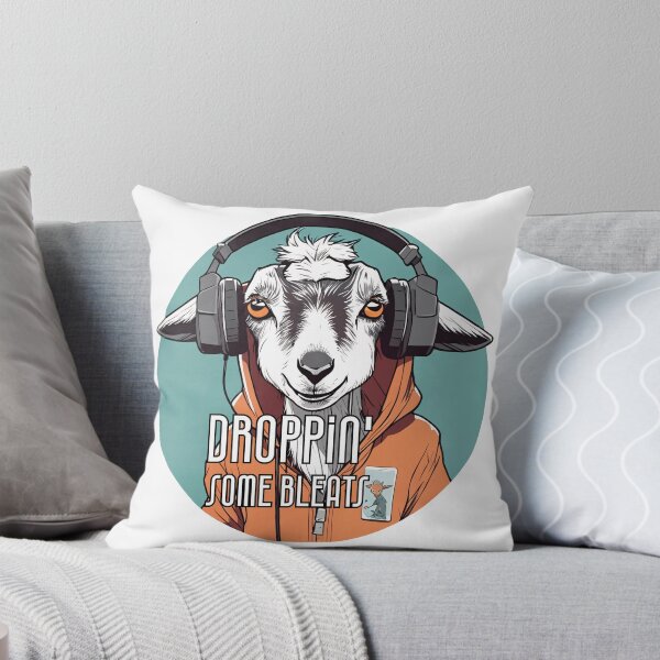 Item preview, Droppin' Some Bleats - Tego the GOAT designed and sold by ILikeToasters.