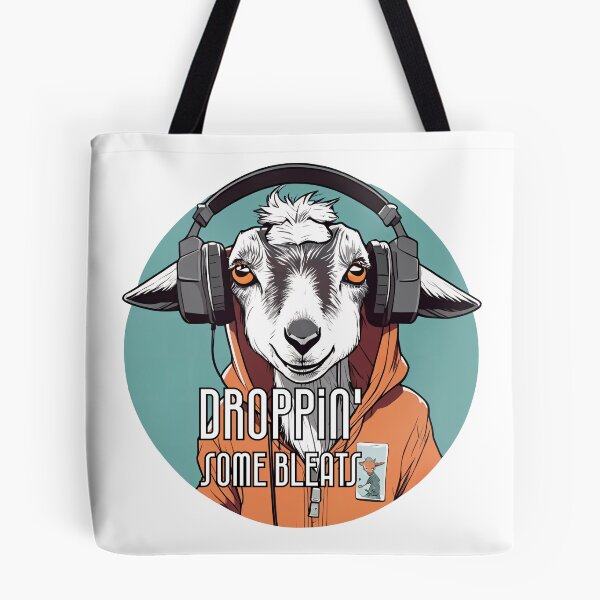 Item preview, Droppin' Some Bleats - Tego the GOAT designed and sold by ILikeToasters.
