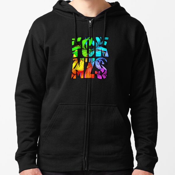 Item preview, PRIDE Rainbow Colorful FCK NZS LGBTQIA+ Equality designed and sold by MsArtPrint.