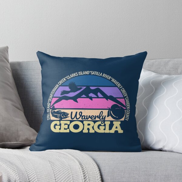 Item preview, Waverly Georgia Sunset Retro Vintage Local Pride Logo designed and sold by CRHPOD20.