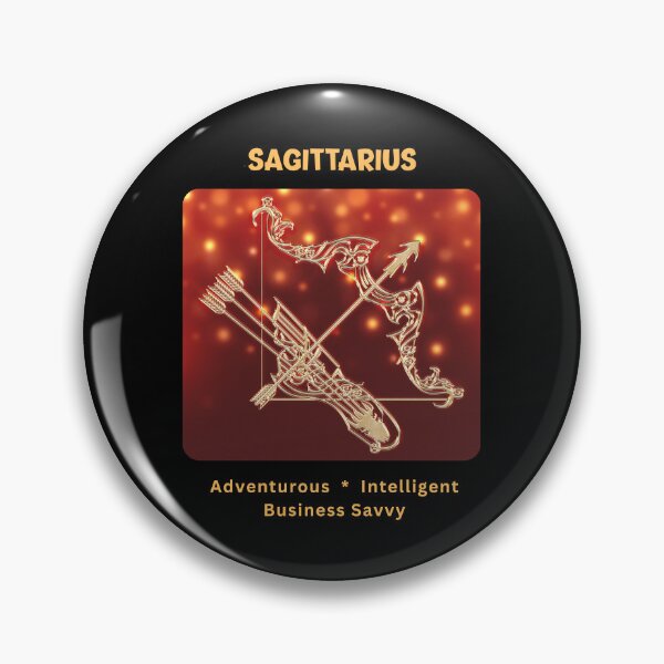 Item preview, Sagittarius Zodiac Symbol with a Modern Flare designed and sold by Lure7-Art.