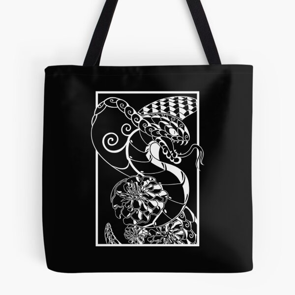 Item preview, King Cobra Illustration (white) designed and sold by Hachikai.