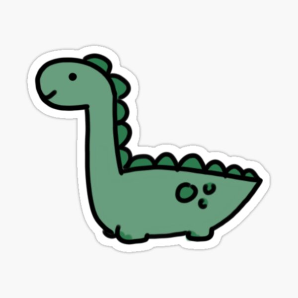 Item preview, brontosaurus designed and sold by doodles-n-such.