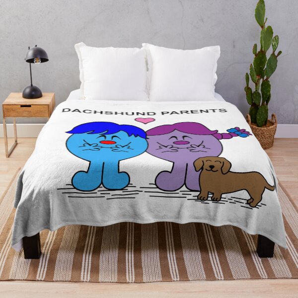 Item preview, Little Miss and Mr. Dachshund Dog Parents designed and sold by Scat the cat.