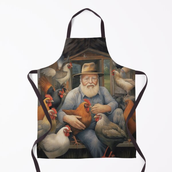 Item preview, Farmer with His Many Chickens designed and sold by YoPedro.