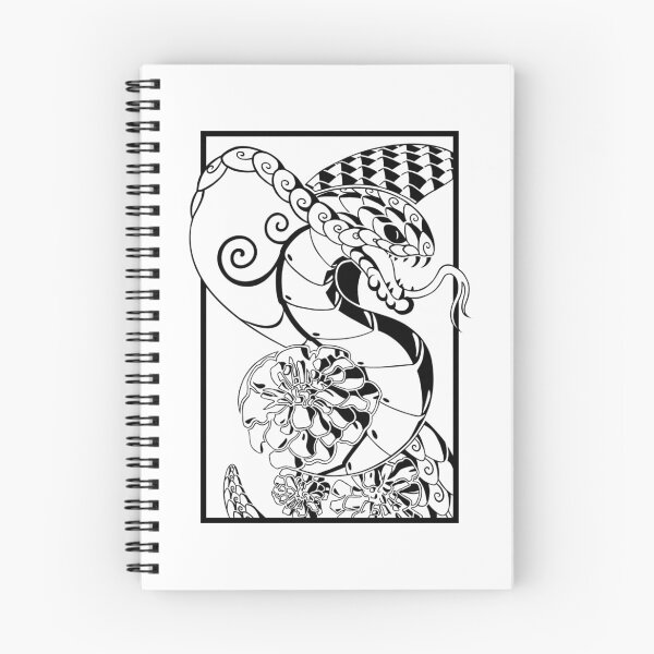 Item preview, King Cobra Illustration (black) designed and sold by Hachikai.