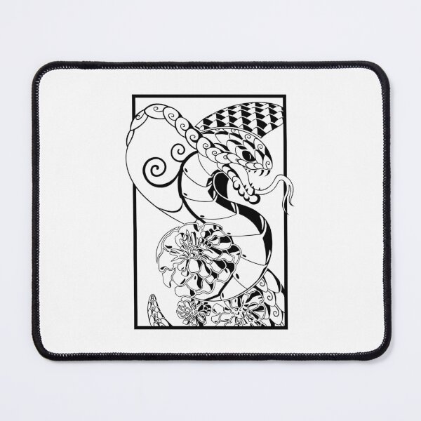 Item preview, King Cobra Illustration (black) designed and sold by Hachikai.