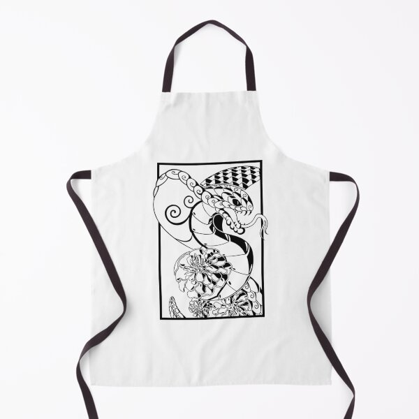 Item preview, King Cobra Illustration (black) designed and sold by Hachikai.