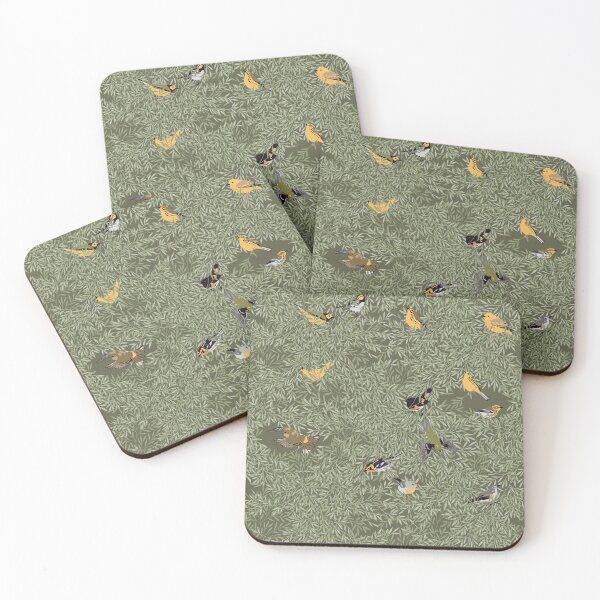 Item preview, Peeking Warblers designed and sold by tarmacprints.