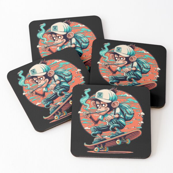 Item preview, Monkey On A Board designed and sold by TrendyPalette.