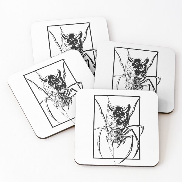 Item preview, Rosamygale Grauvogeli Illustration (black) designed and sold by Hachikai.