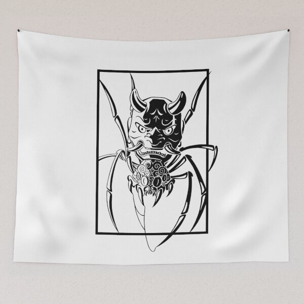 Item preview, Rosamygale Grauvogeli Illustration (black) designed and sold by Hachikai.