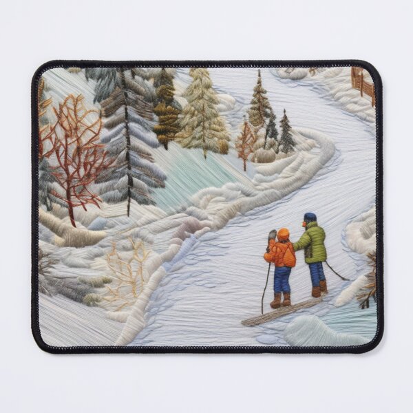 Item preview, Winter Landscape Embroidered designed and sold by YourGrowth.