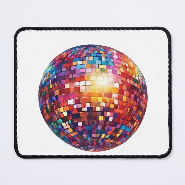 Item preview, A colorful disco ball shining with the magical rhythm of the night invites you to dance! designed and sold by trendmrend.