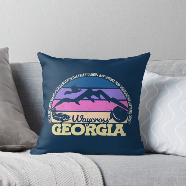 Item preview, Waycross Georgia Sunset Retro Vintage Local Pride Logo designed and sold by CRHPOD20.