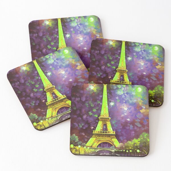 Item preview, The Eiffel Tower, Paris, Golden-berry, AI Generated Art - France's Structural Masterpiece Known as 'The Symbol of Love' designed and sold by studioSharonKay.
