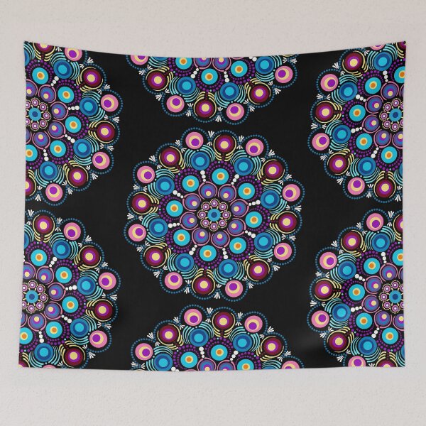Item preview, Starry Night Whimsigoth Dot Mandala designed and sold by Triplicate Limited.