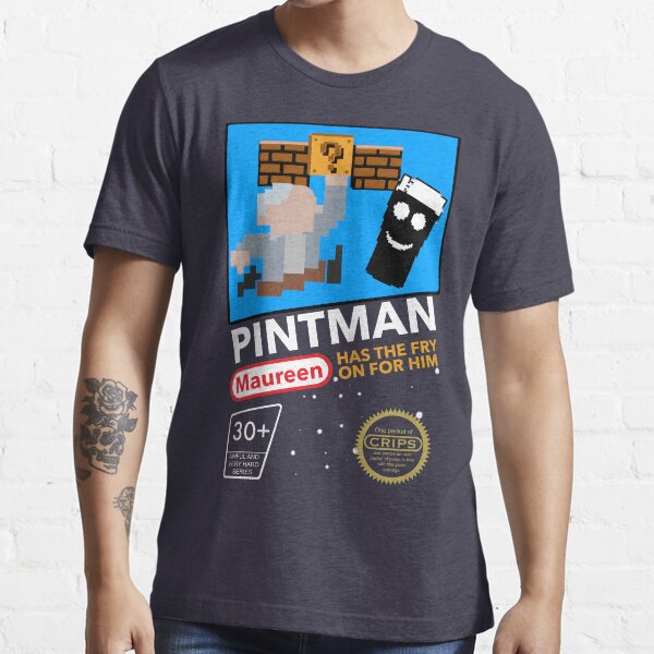 Pintman Paddy Losty Nintendo Parody Essential T-Shirt