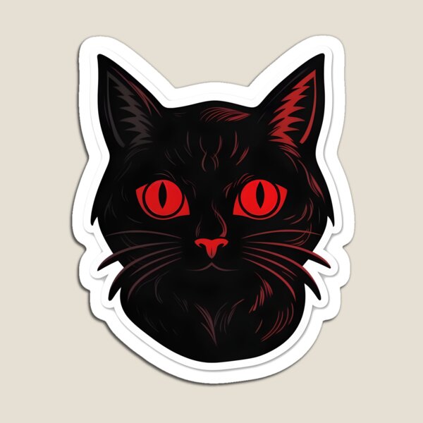Item preview, Spooky Black Cat Halloween  designed and sold by RiverCreative.