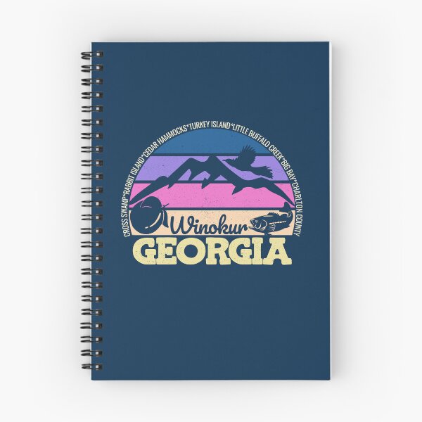 Item preview, Winokur Georgia Sunset Retro Vintage Local Pride Logo designed and sold by CRHPOD20.