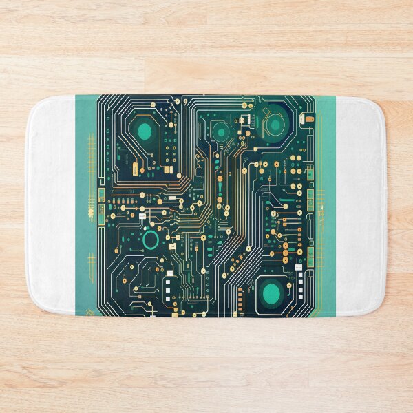 Item preview, Circuit Board Pattern - A Modern and Stylish Design for Tech Lovers designed and sold by alaa-mously.
