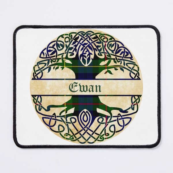 Item preview, Ewan Tree of Life Clan Scottish Surname tartan designed and sold by BagTown Clans.