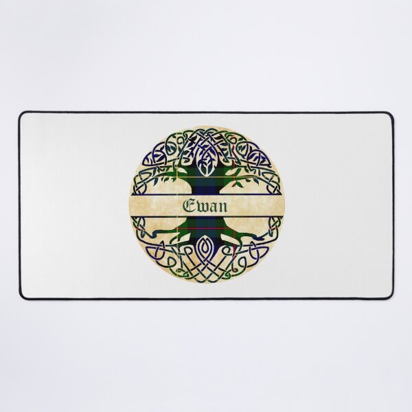 Item preview, Ewan Tree of Life Clan Scottish Surname tartan designed and sold by BagTown Clans.