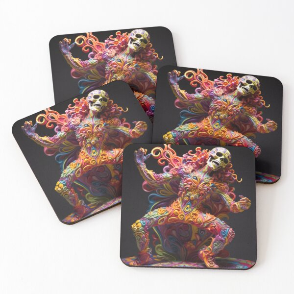 Item preview, Halloween: Crimson Caprice (Dancing Skeleton) designed and sold by Digital Contours.