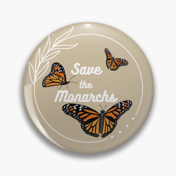 Item preview, Save the Monarchs (White Text) designed and sold by Lampblack and Bone.