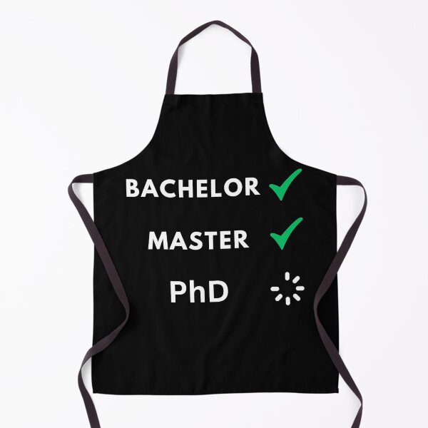 Item preview, Bachelor and master done, PhD loading designed and sold by NoetherSym.