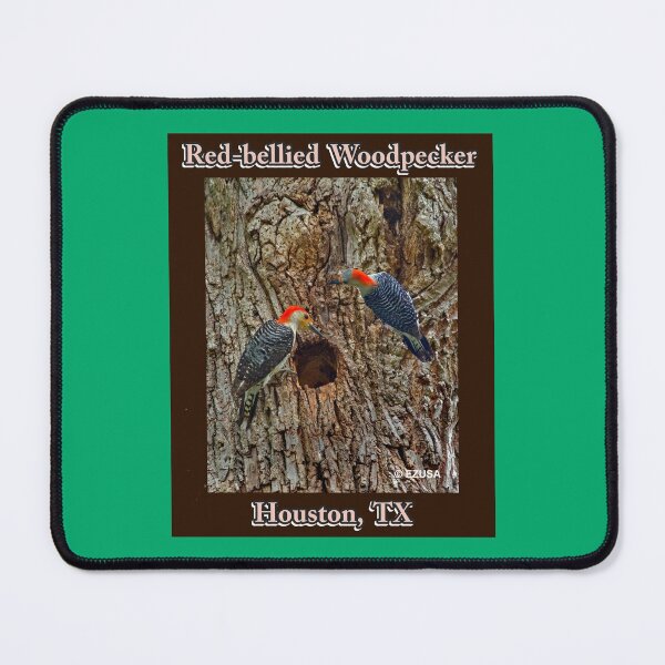 Item preview, Give The Bird To Your Lover. Red-bellied Woodpecker, Houston, Texas designed and sold by MoreEZUSA-Here.