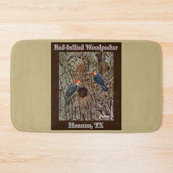 Item preview, Give The Bird To Your Lover. Red-bellied Woodpecker, Houston, Texas designed and sold by MoreEZUSA-Here.
