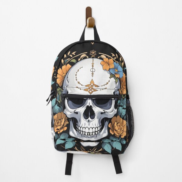 Item preview, Beautifully Macabre Gothic Floral Skull designed and sold by Cawaiico.