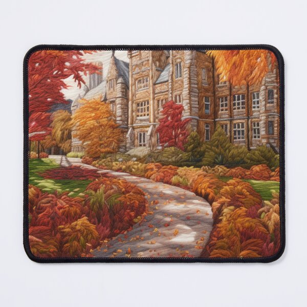 Item preview, McMaster University in the Fall Embroidered designed and sold by YourGrowth.