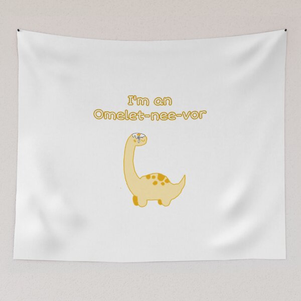 Item preview, Im an Omelet-nee-vor Egg brontosaurus  designed and sold by Monkeyshab.