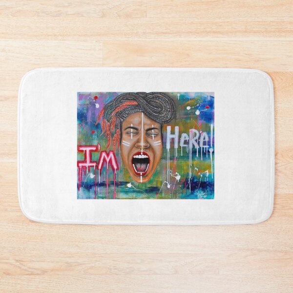 Item preview, I'm Here ! Fight against Racism and Discrimination  designed and sold by Cruelife.