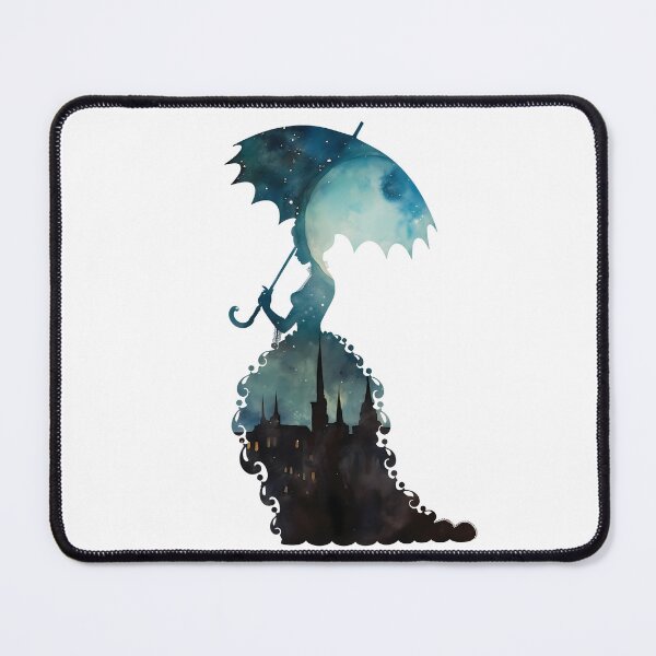 Item preview, Gothic Lady Silhouette and Skyline designed and sold by SchorlCraft.