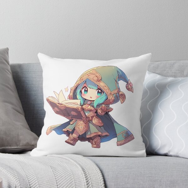Artikelvorschau, Schrulliger Zauberer Chibi entworfen und verkauft von RaineDDesigns.