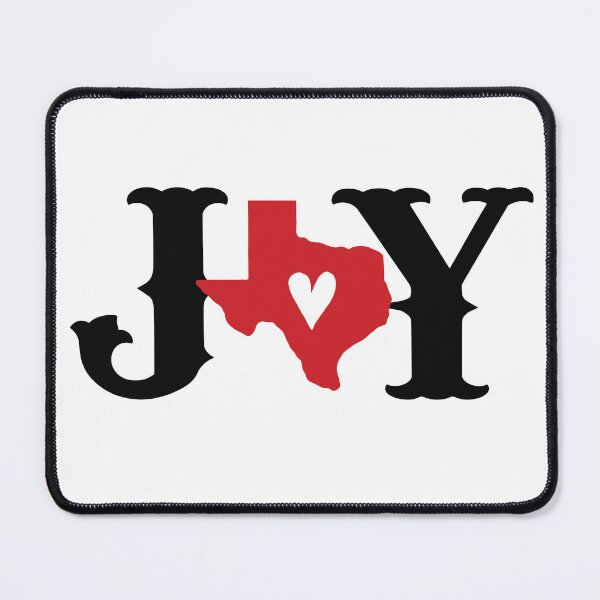 Item preview, Red and Black Texas JOY Holiday designed and sold by Susan Says.