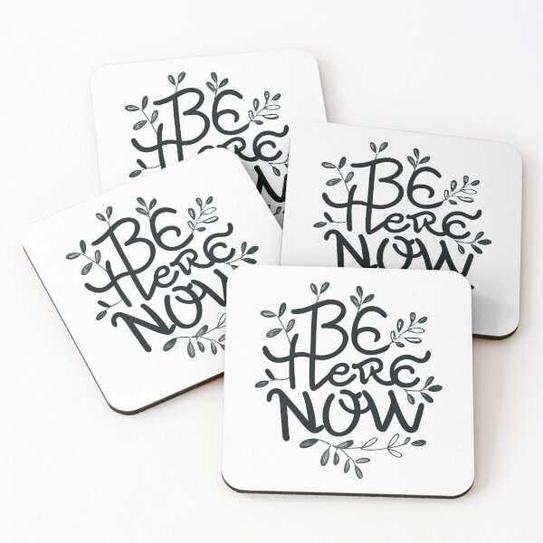 Item preview, Be here now | Present Moment Reminder | Embrace the Now designed and sold by mindexploration.