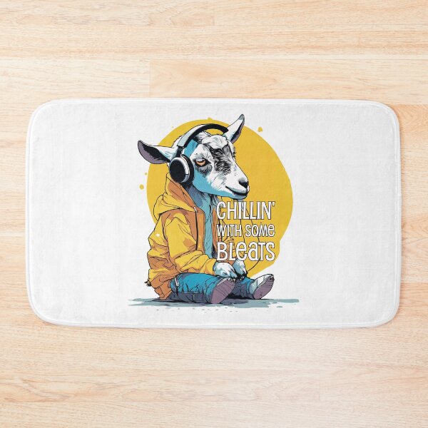 Item preview, Chillin' With Some Bleats - Tego the Goat designed and sold by ILikeToasters.