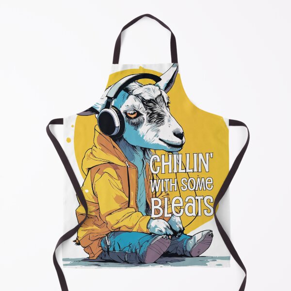 Item preview, Chillin' With Some Bleats - Tego the Goat designed and sold by ILikeToasters.