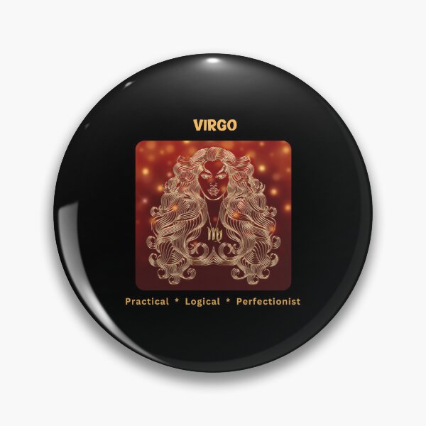 Item preview, Virgo Zodiac Symbol with a Modern Flare designed and sold by Lure7-Art.