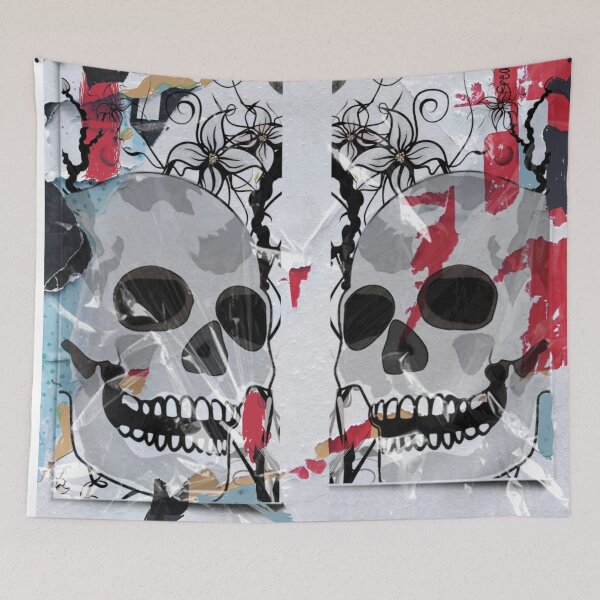 Item preview, TWIN SKULLS designed and sold by inarausch2023.